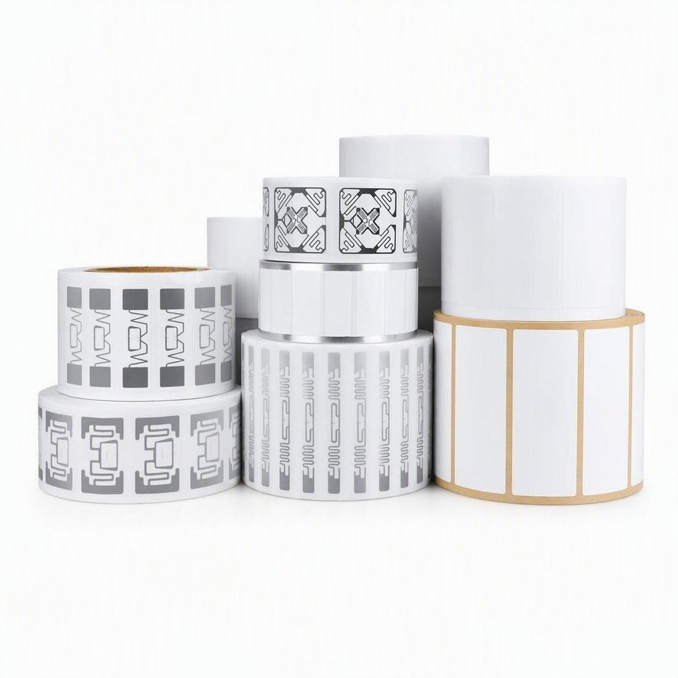 UHF RFID inlays and labels in rolls