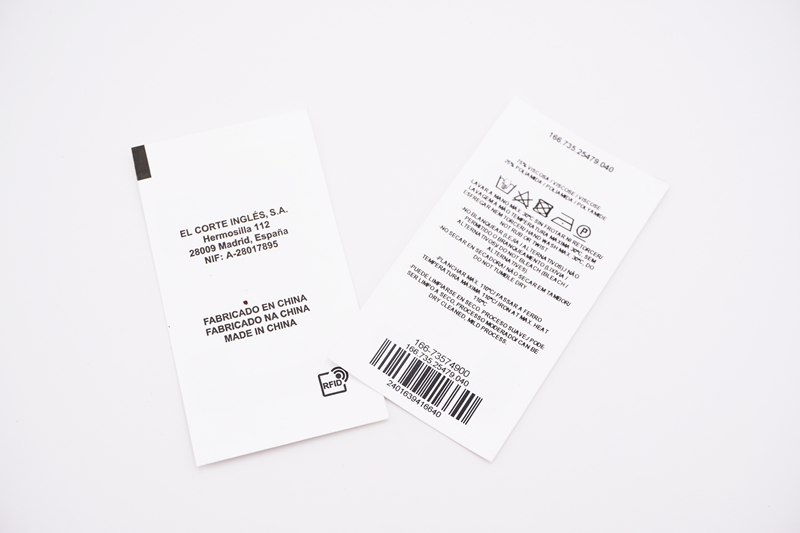 RFID Apparel Tag